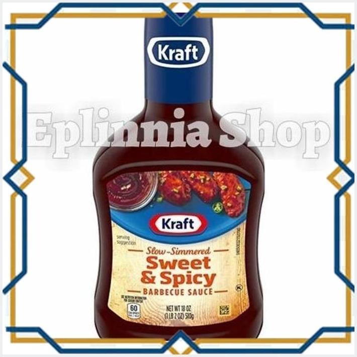 

[EPL] KRAFT SWEET & SPICY BARBECUE SAUCE 510 GR - SAUS BBQ