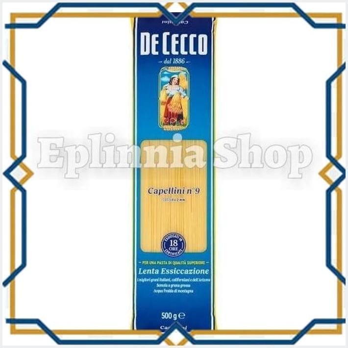 

[EPL] DE CECCO CAPELLINI N 9 500 GR - PASTA CAPELINI ITALIAN