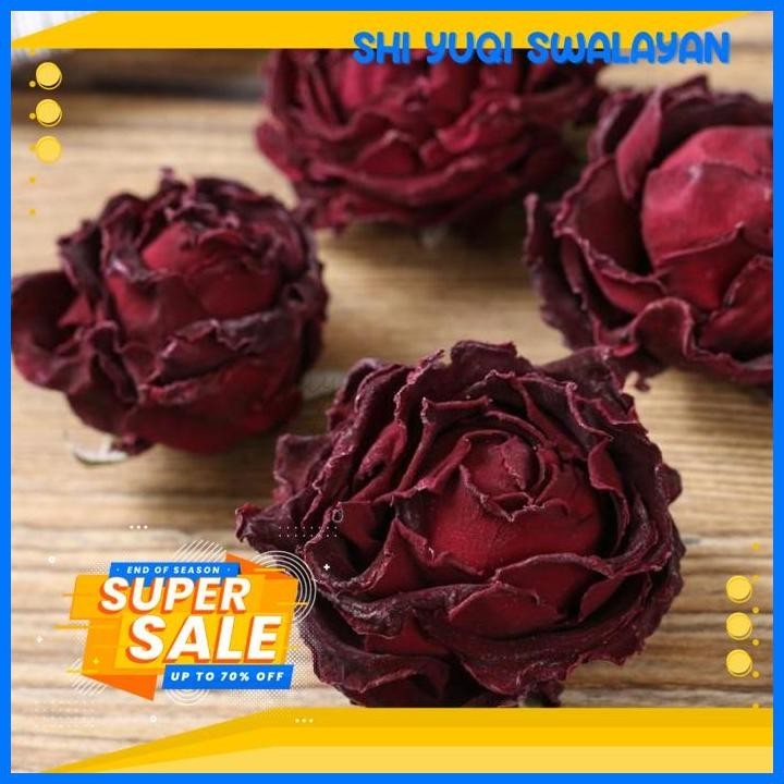 

TEH BUNGA MAWAR / FRENCH BLACK ROSE DRIED FLOWER TEA 35G BAHAN BERKUALITAS TINGGI !!