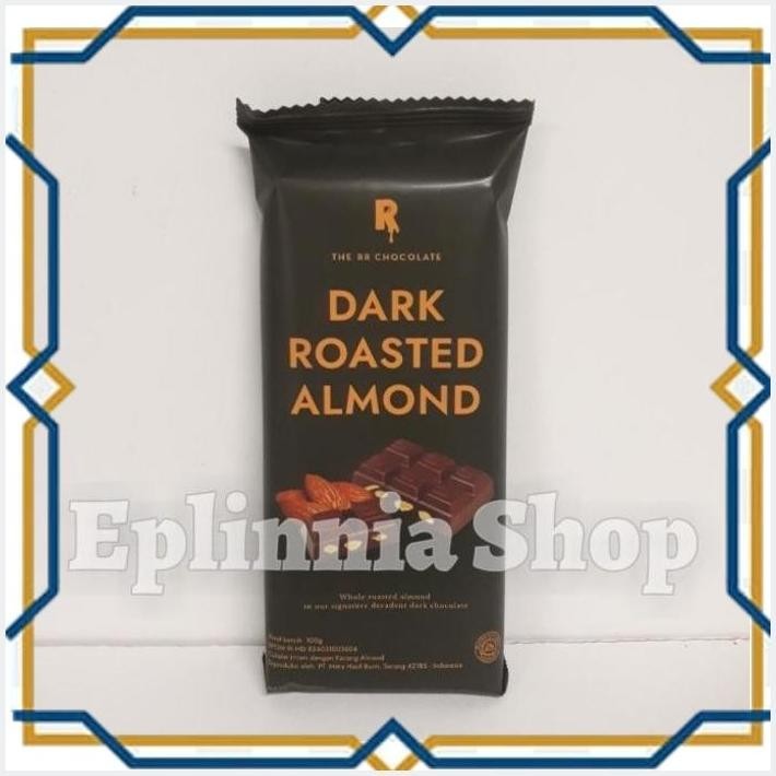 

[EPL] THE RR CHOCOLATE DARK ROASTED ALMOND 100 GR - COKELAT