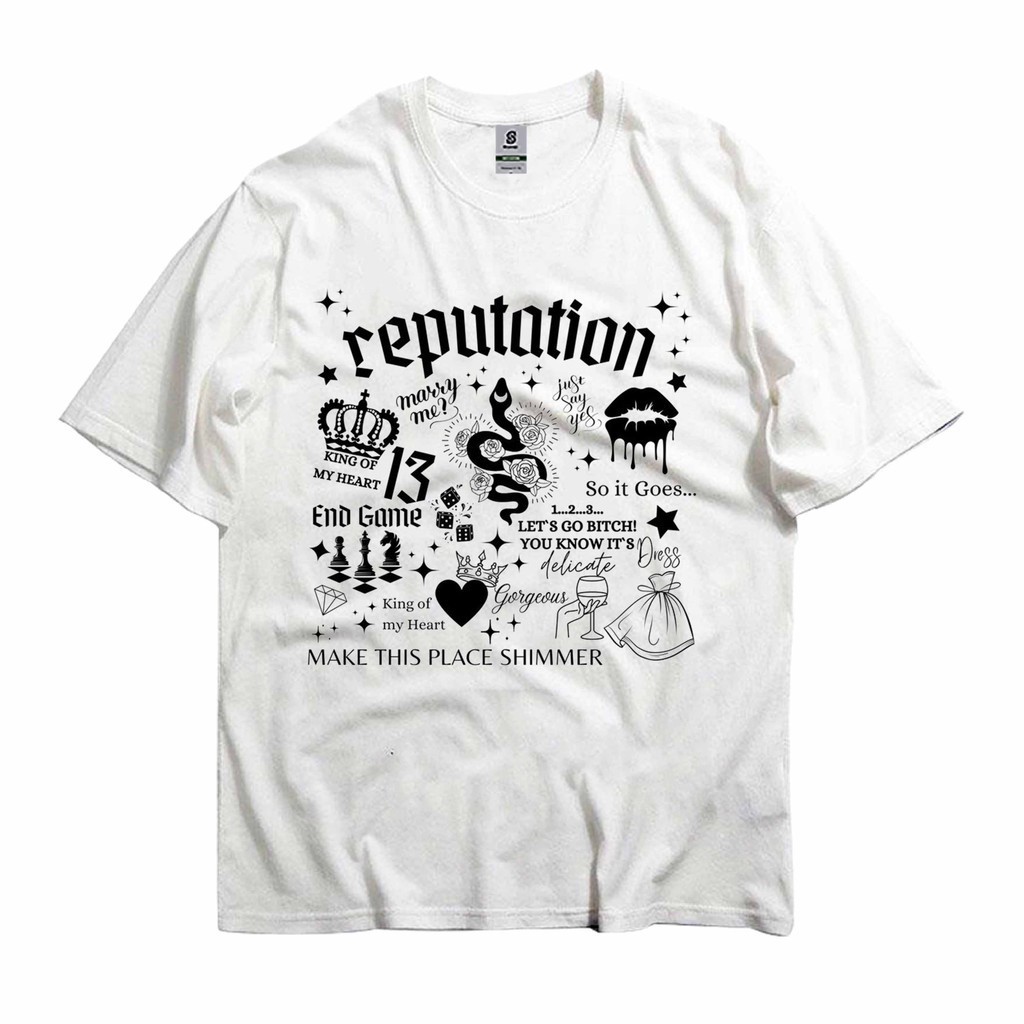 Taylor Swift Reputation Style T-shirt Vintage Oversize tee