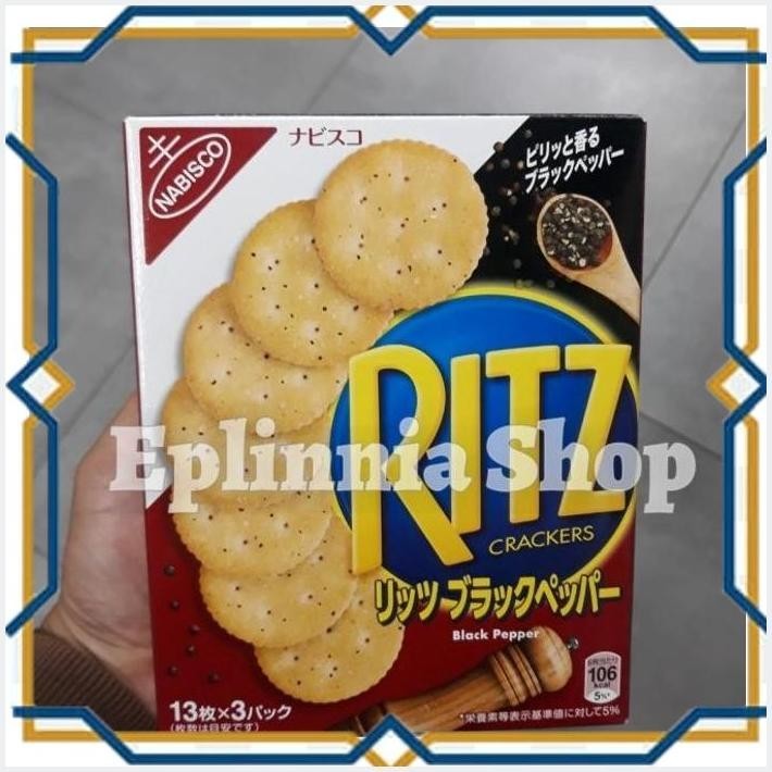 

[EPL] NABISCO RITZ CRACKERS BLACK PEPPER 128 GR - BISKUIT