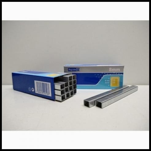 

DISKON ISI TEMBAKAN STAPLES / STAPLER GUN RAPIDE 8MM (Y2) !!!!!!!