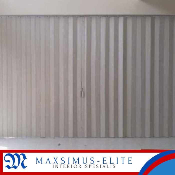 Partisi ruangan rumah PVC Folding Door anti rayap terbaik