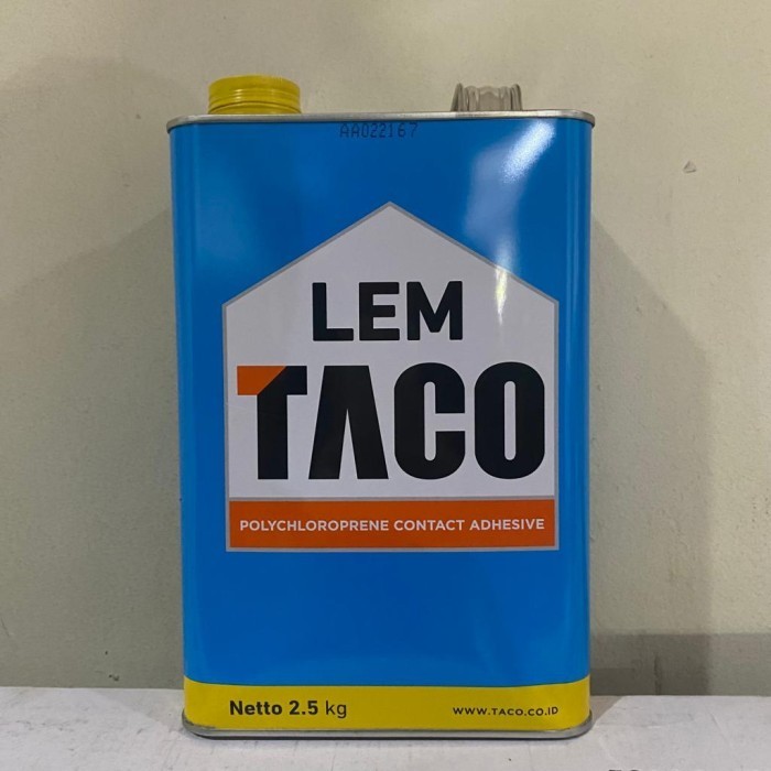 TACO GALON 2.5 KG LEM KUNING SERBAGUNA/HPL/EDGING/VINYL/KARPET/BUSA
