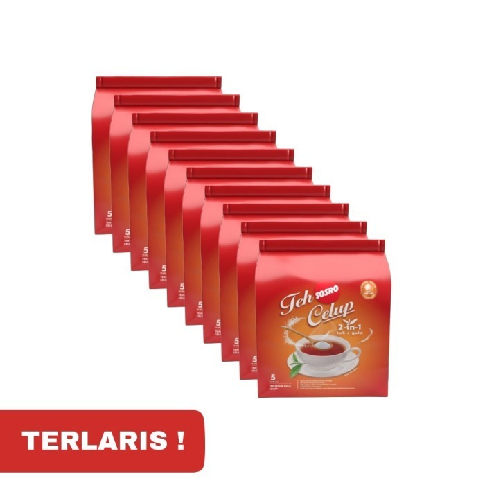 

Sosro Teh Celup 2 In 1 Bag 10 Pcs