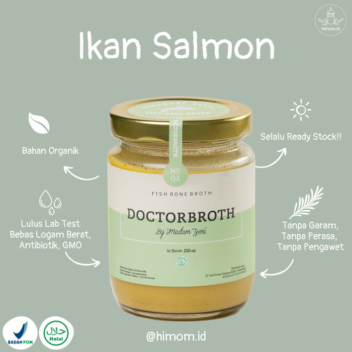 

Kaldu Tulang Doctor Broth - Ikan Salmon