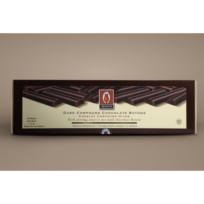 

Cabina Tulip Chocolate Stick Batons / Coklat Batang 1,5Kg