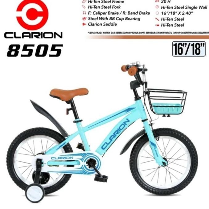 Sepeda Anak Bmx 16 Inch Clarion Keranjang Ataransya