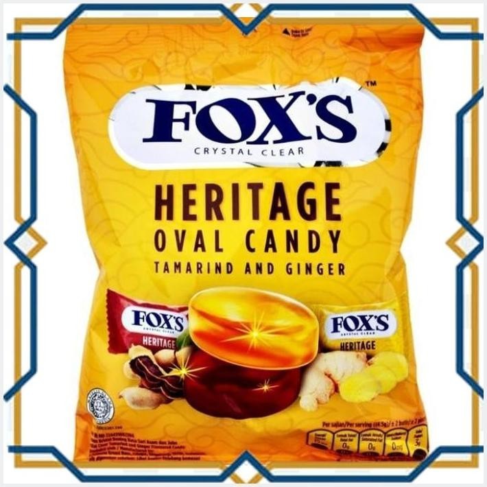 

[LDY] FOXS PERMEN HERITAGE OVAL RASA ASAM JAWA & JAHE 125GR