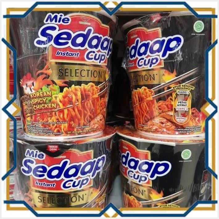 

[LDY] MIE SEDAP INSTANT CUP SELECTION 81GR KOREAN SPICY CHICKEN