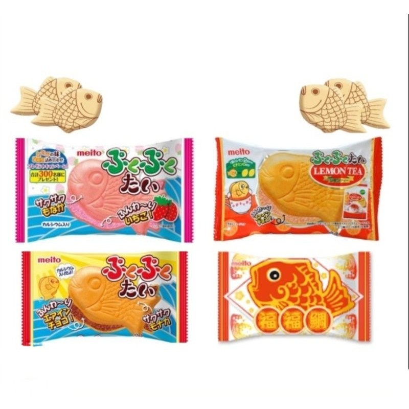 

MEITO FUKU FUKU WAFER BENTUK IKAN