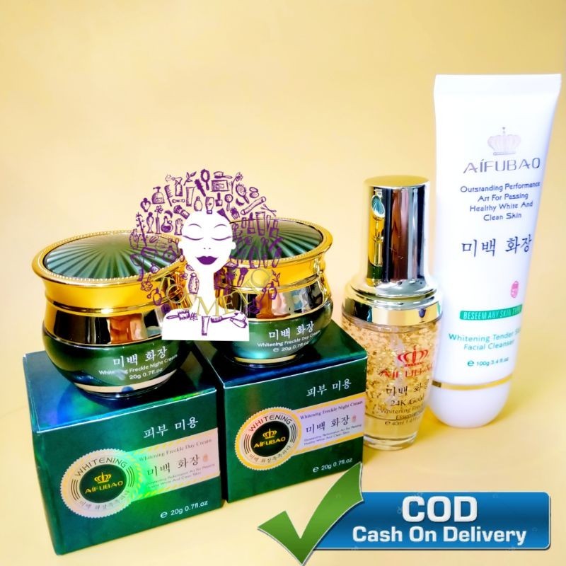 CREAM FRECKLE AIFUBAO HIJAU (GARANSI ASLI)