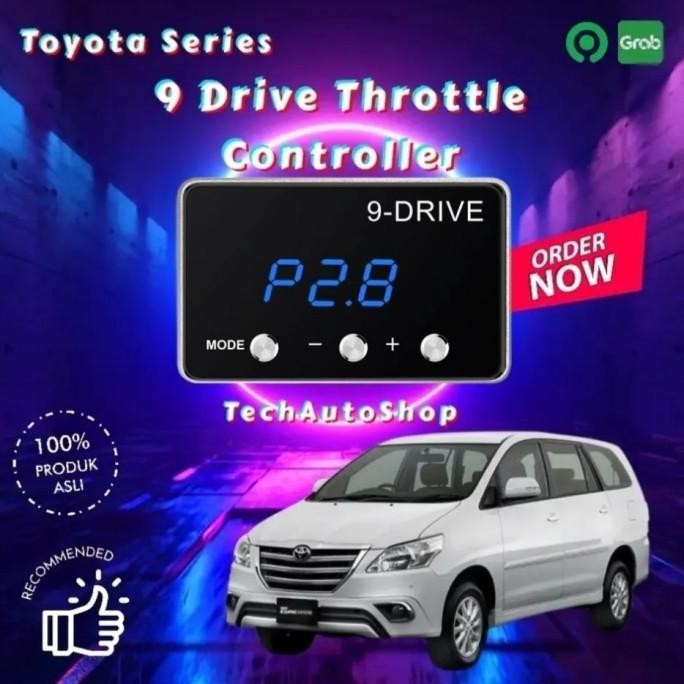 Ready Stock 9 Drive Throttle Controller Toyota Innova 2004-2015 Piggyback 9Drive