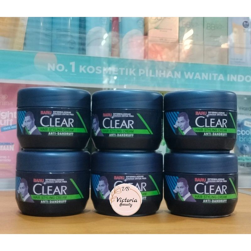 Clear Hair Styling Cream/ Clear Brisk 100g