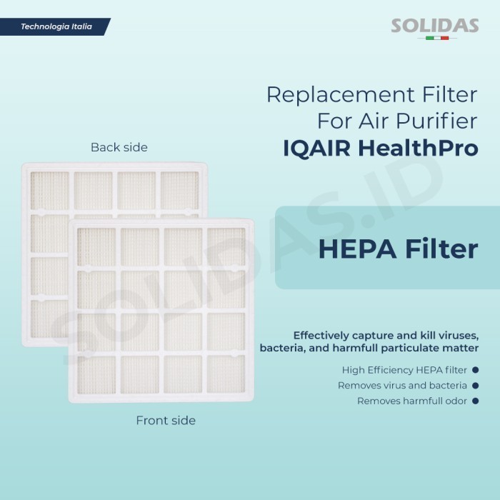 Replacement Filter Hepa Forair Purifier Iqair Healthpro(Hyper Filter)