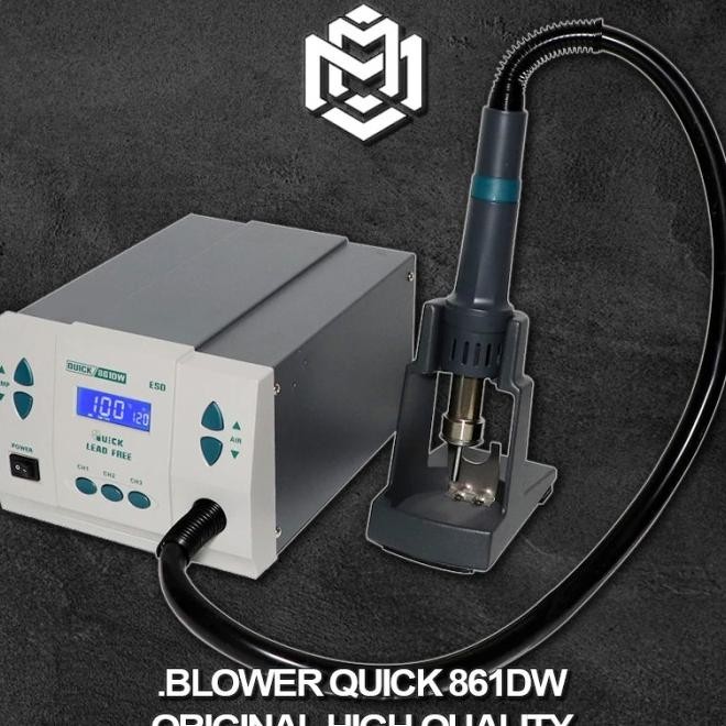 Blower Quick 861Dw | Blower Solder Uap Hot Air Quick 861Dw Ori | 861Dw