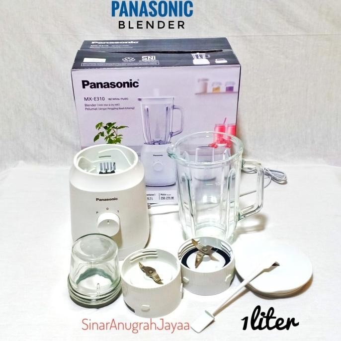 Panasonic Blender 1 Liter Kaca Mxe310 Blender Panasonic 1 Liter Kaca Bhagaxalim