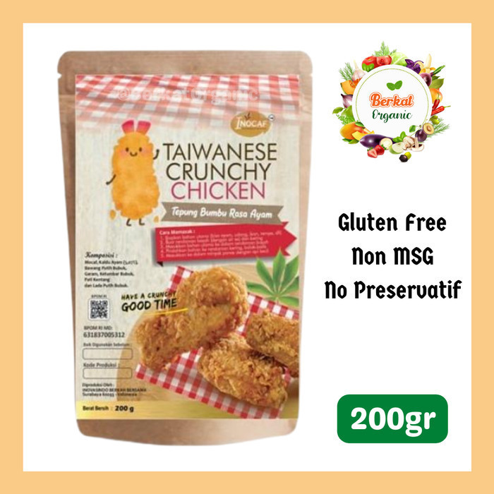 

Terlaris INOCAF Taiwan Crunchy Chicken Tepung Ayam Goreng Gluten Free 200gr SALE