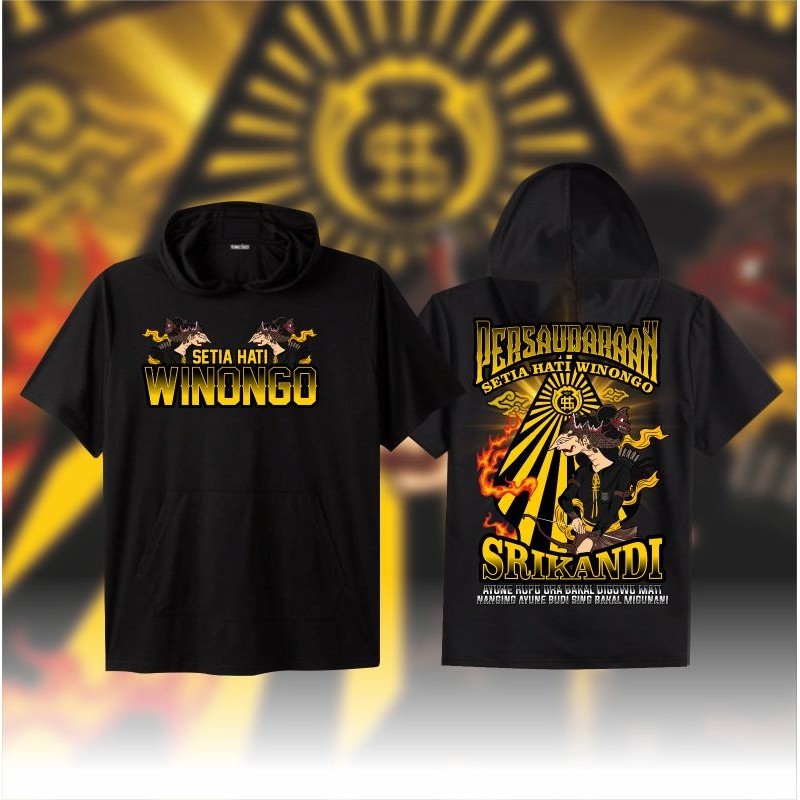 T-shirt Hoodie Srikandi PSHW Motif baru distro sablon DTF bahan nyaman
