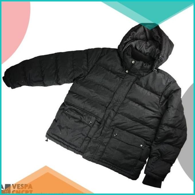 JACKET PUFFER OLD NAVY BLACK XL 19F3B2024 parts