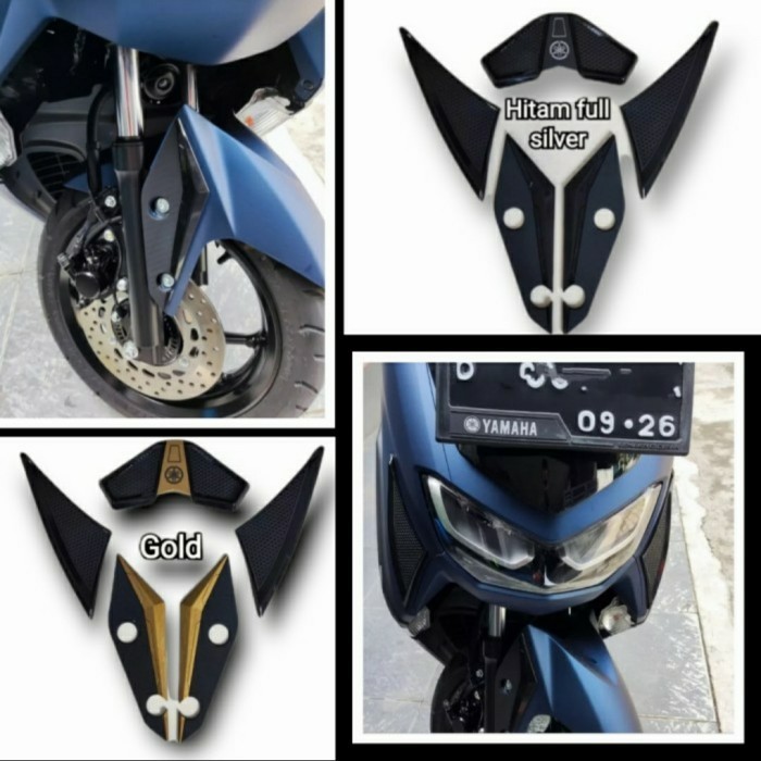 Emblem Body Nmax Nmax New 2020 2021 Stiker Timbul Karet - Gold