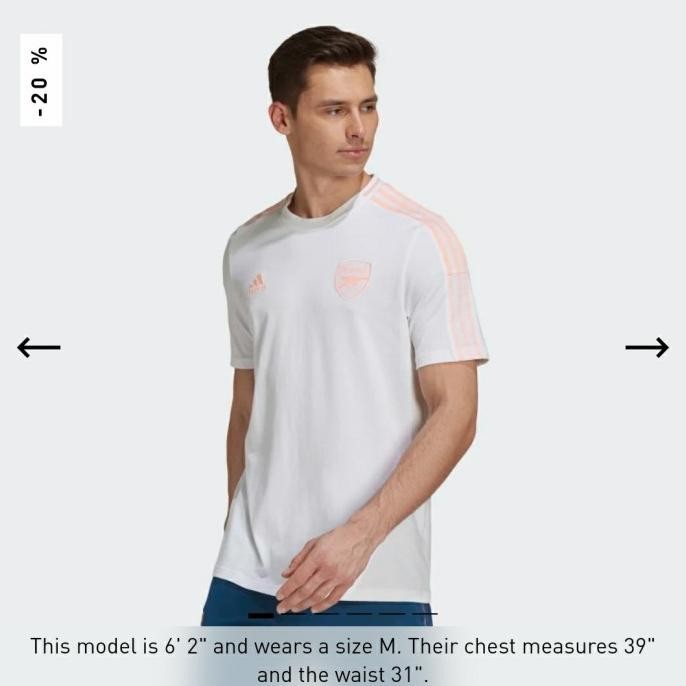 Adidas Arsenal Tee original sale Bnwt