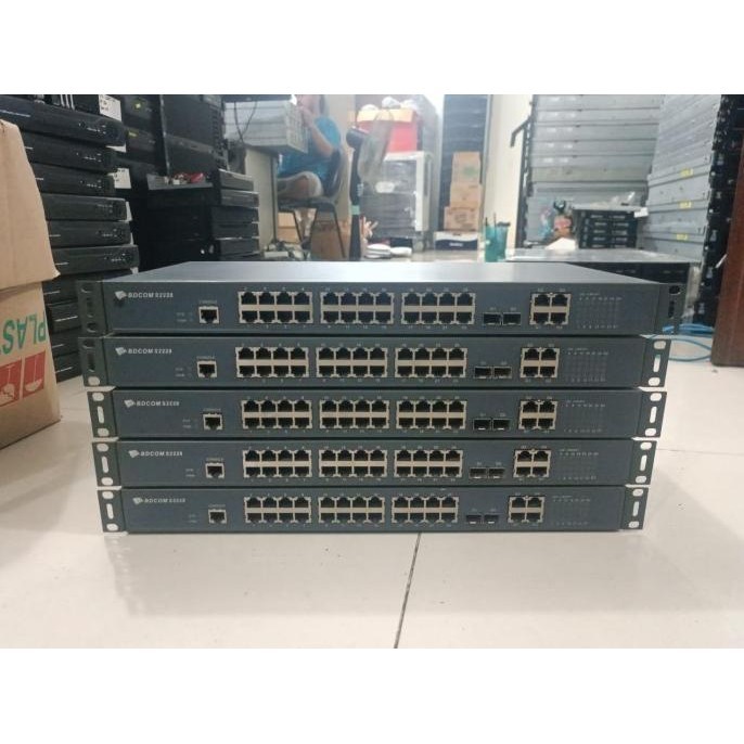 BDCOM S2228-DC 24port Switch Gigabit Ethernet Switch