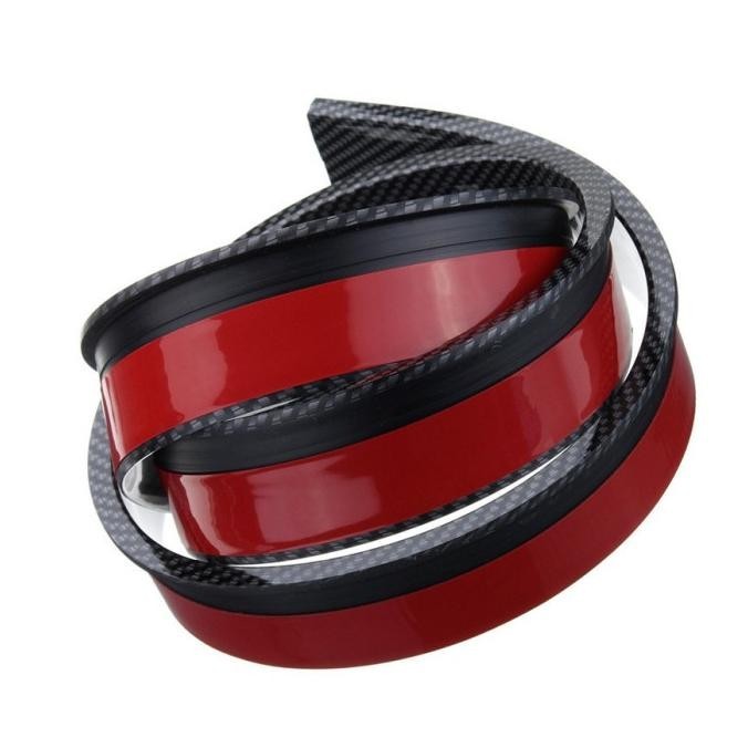 List Carbon 4D Over Fender (4 Pcs) | Lip Spakbor Ban Mobil Universal