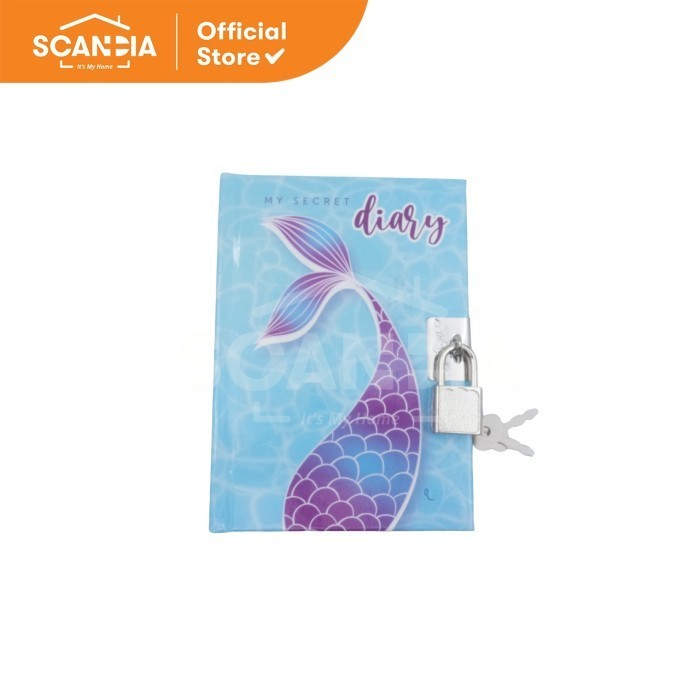 

SCANDIA Buku Diary With Lock & Key Secret (SD0004) DISKON