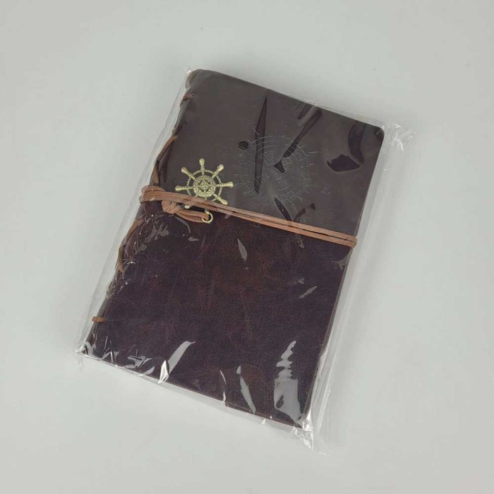 

Buku Catatan Agenda Kerja Notebook Binder Kulit Retro Harian Planner HRG DISKON