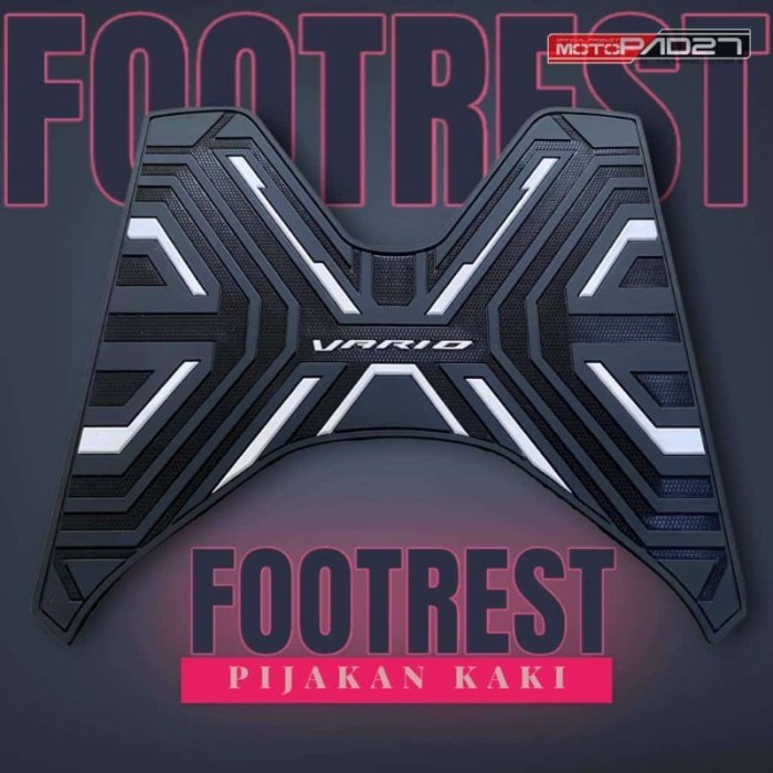 Karpet Vario 125 New Karpet Alas Pijakan Kaki Bordes Vario 125 2022