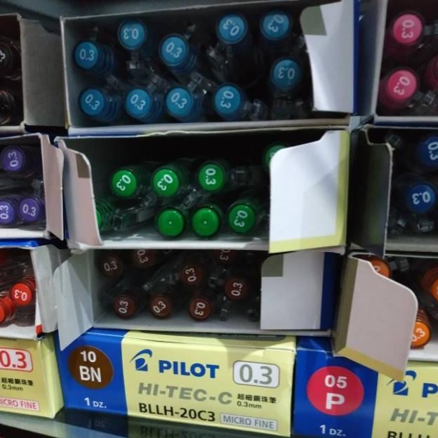 

Sedang Promooo !!! Pulpen Hitec Pilot 0.3 Dan 0.25 Lusinan / Peak Hi Tec Pulpen Hi Tech Pen Hi Tech Hitech