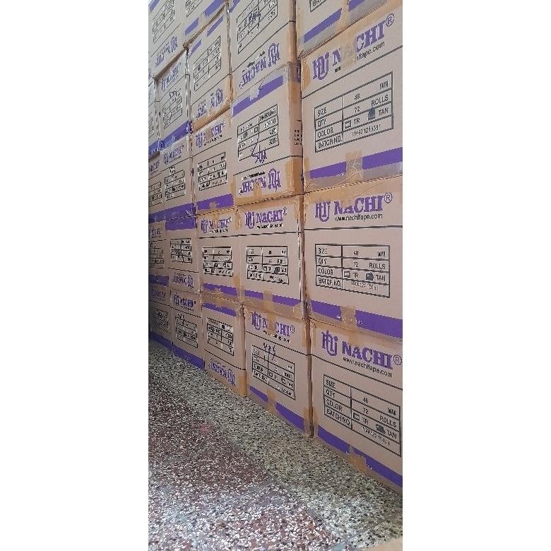 

Banyak Promooo !!! Lakban Nachi Ori 48Mm X 100Yard (1Dus Isi 72Pcs)