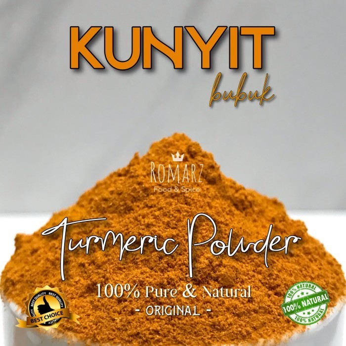 

Kunyit Bubuk Murni 500Gr Premium Organic Turmeric Powder 500Gr