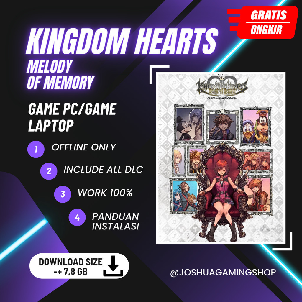 Kingdom Hearts Melody of Memory - PC Game