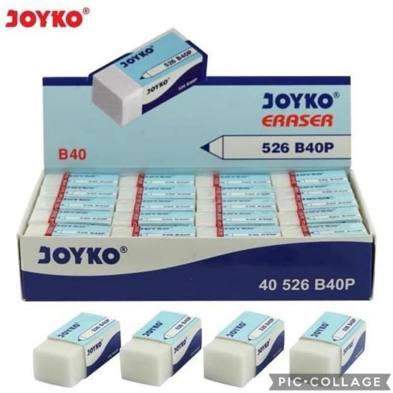 

Penghapus Joyko Putih / Eraser B40Bp / Penghapus Kecil Joyko Andamigarciatu