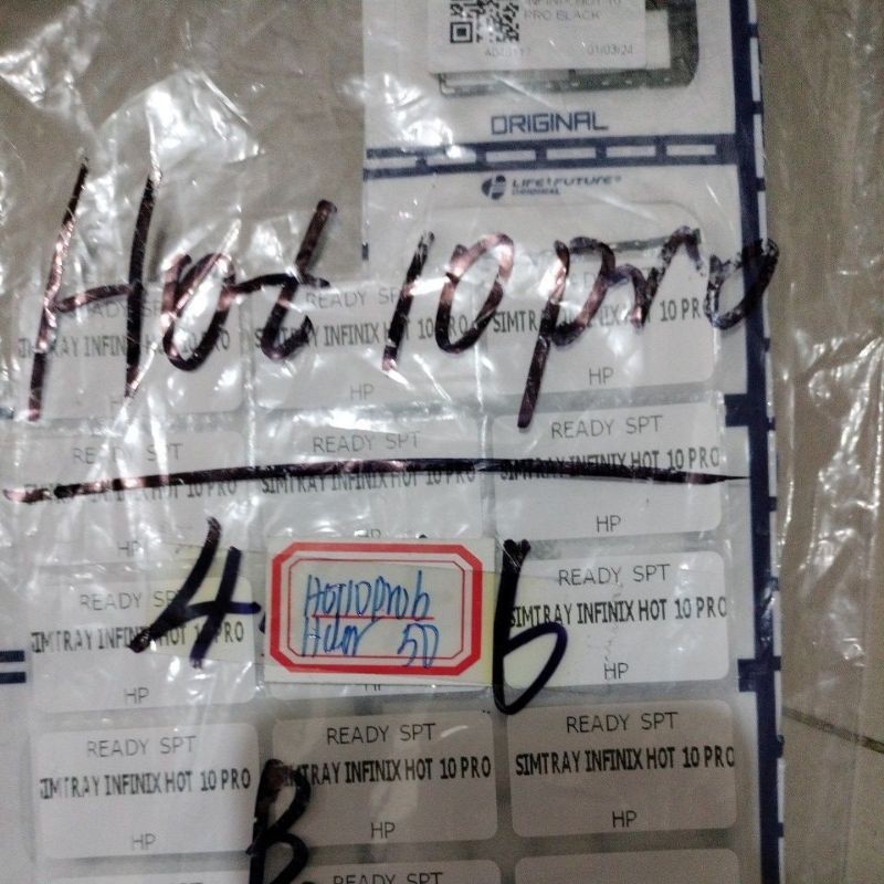 SIM TRAI/SIMLOCK/SLOT SIM/TEMPAT KARTU INFINIX