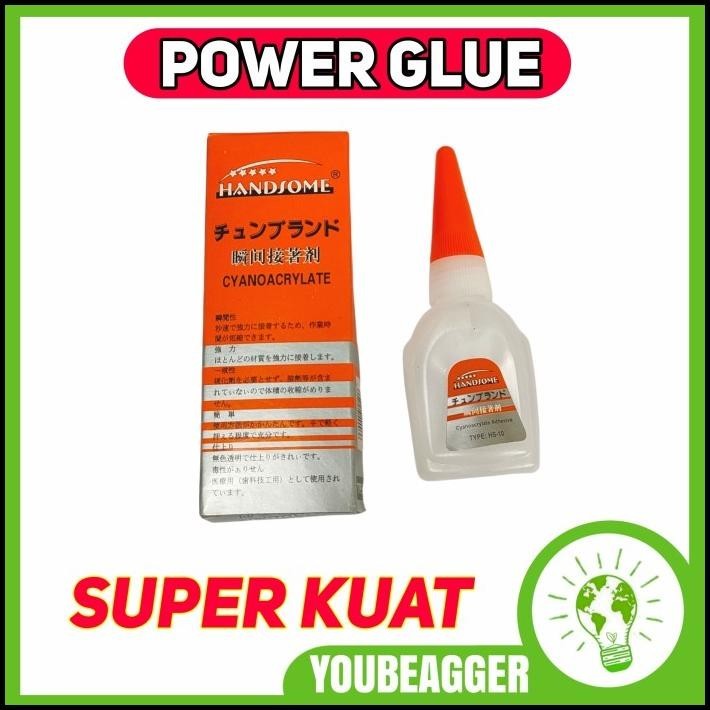 

TERMURAH LEM POWER GLUE HANDSOME SUPER KUAT !!