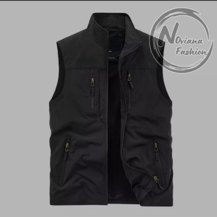 Calaca - Jaket Rompi/Vest Pria Casual Outdoor