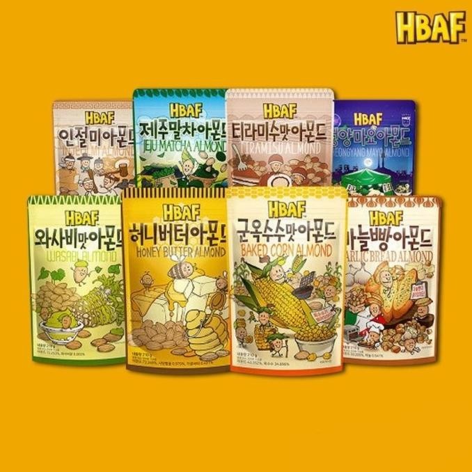 

KOREAN HONEY BUTTER ALMOND HBAF 190gr