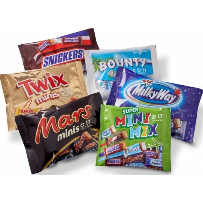 

CHOCOLATE MARS MINIS 5 VARIANTS 333gr