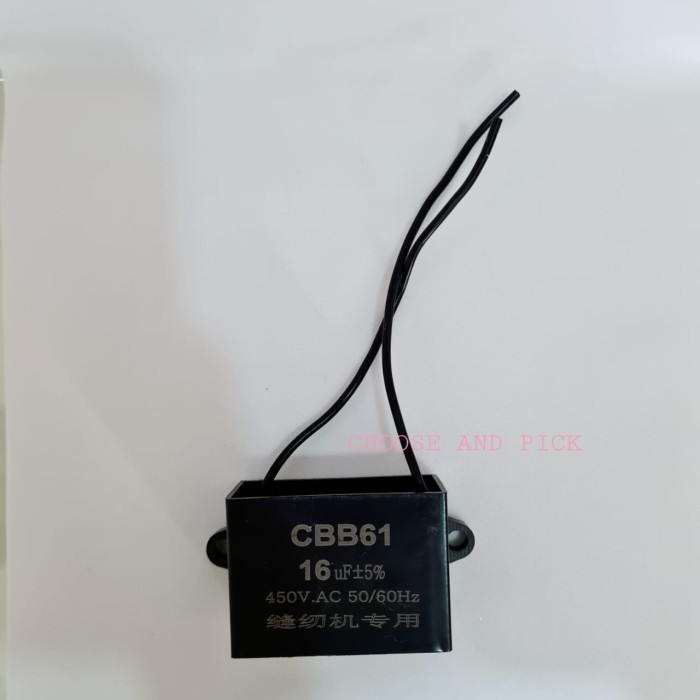 Terlaris Kapasitor Dinamo Mesin Jahit CBB61 Murah Original SALE