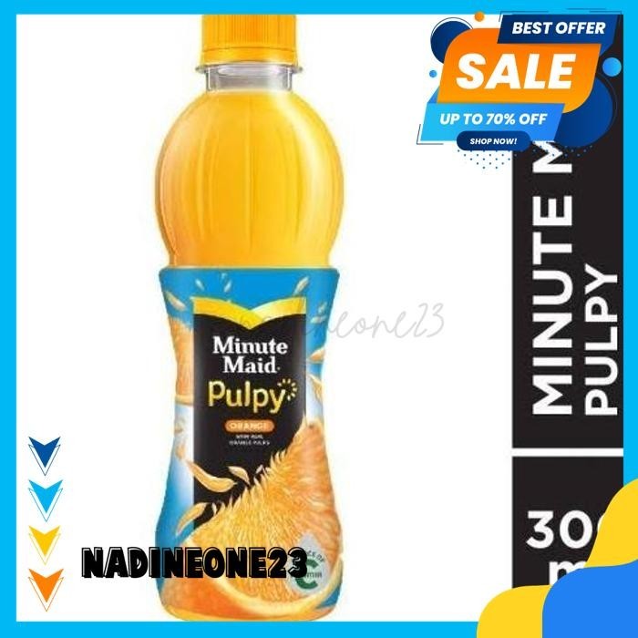 

MINUTE MAID PULPY ORANGE 300 ML1 PACK 12 PCS HIGHT QUALITY !!