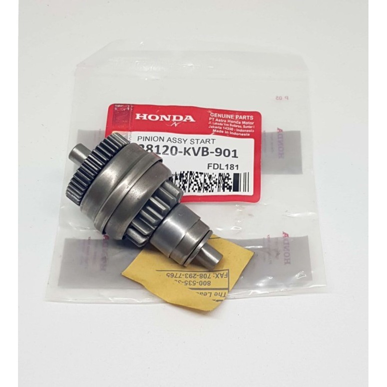 Original Ahm Gear Gigi Pinion Granat Double Starter Beat Vario Karbu