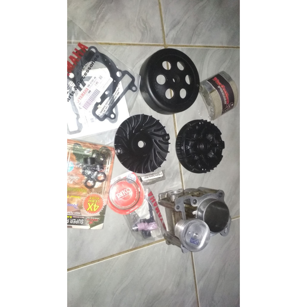 Paket Bore Up 150Cc + Cvt Xeon Karbu,Rc,Gt125 & Areox 125