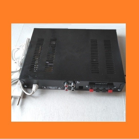 Rakitan Audio Amplifier Stereo Ac 220V Dengan Box Elegan