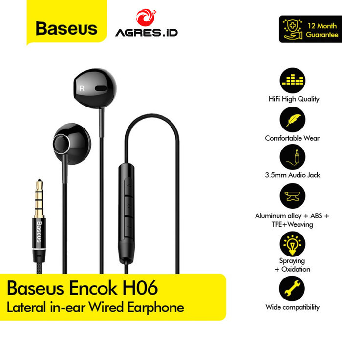 Baseus Encok Wired Earphone H06