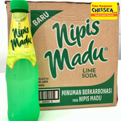 

Nipis Madu 330ml per dus minuman soda lime botol 330ml mayora
