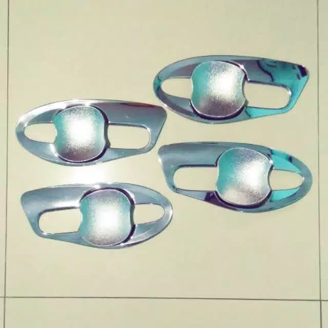 TERBARU OUTER HANDLE MANGKOK PINTU MOBIL GRAND NEW AVANZA XENIA 2016 UP CHROME
